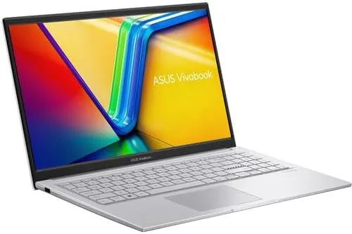 ASUS 2025 Laptop | Vivobook 15 | 15.6" 1920x1080 Touch IPS | Intel-10 Core i7-1355U | 40GB DDR4 | 2TB SSD | Windows 10 Home | Wi-Fi 6 - BT 5.2 - Backlit KB - 720p HD Camera - Cool Silver
