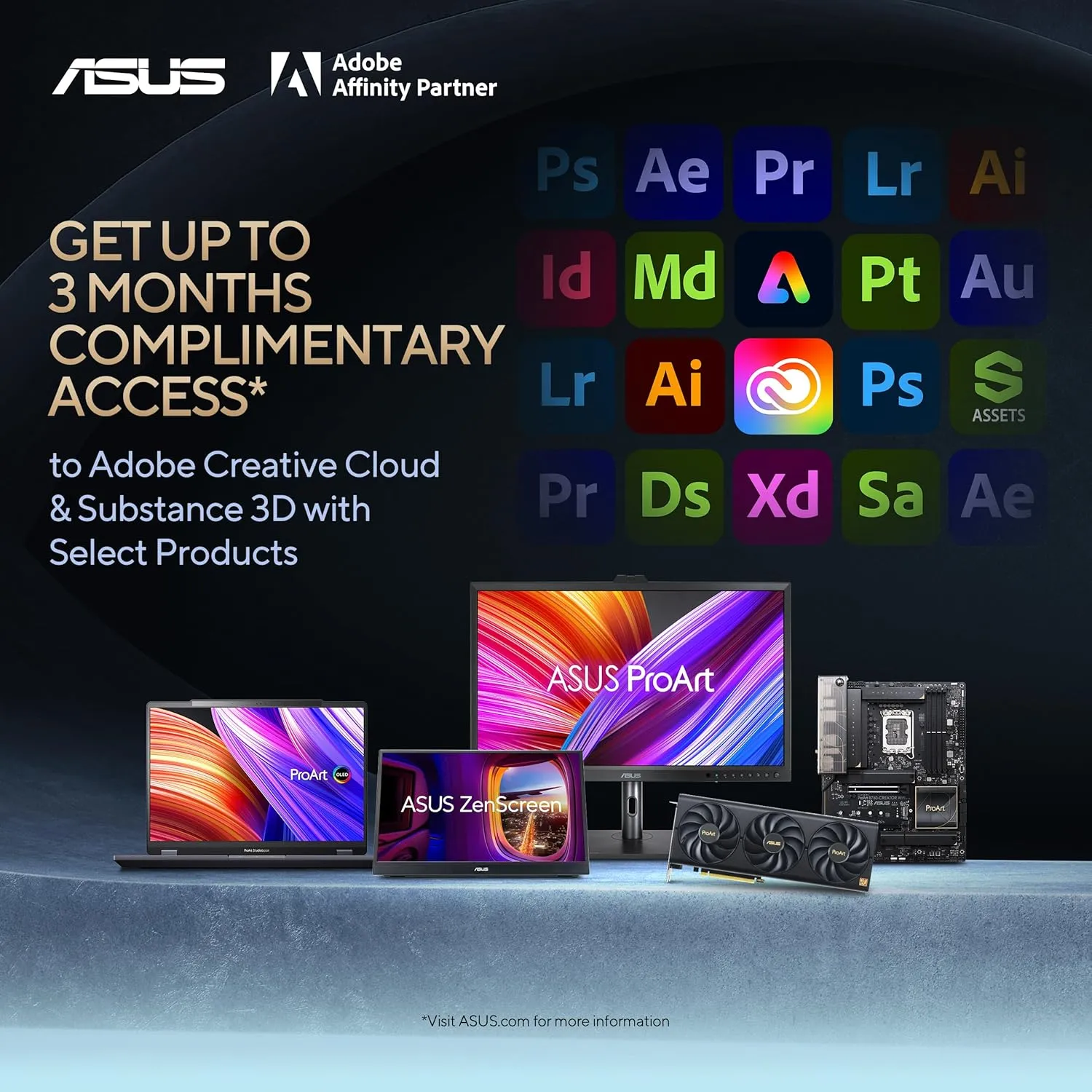 ASUS ProArt Display 32” 4K HDR Computer Monitor (PA32UCR-K) - IPS, 1000nits, ΔE < 1, 98% DCI-P3, 99.5% Adobe RGB, USB-C, HDMI, X-rite i1 Calibrator, Compatible with Laptop & Mac Monitor,BLACK
