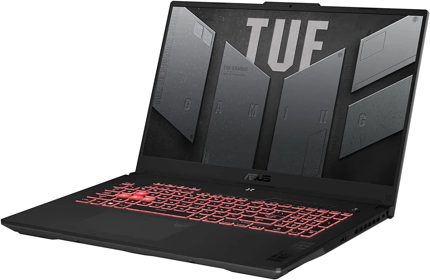 ASUS TUF 2025 Gaming Laptop 17.3" FHD IPS 144Hz 8-Core AMD Ryzen 7 7735HS 16GB DDR5 1TB SSD NVIDIA Geforce RTX 4060 8GB GDDR6 WiFi 6 RGB Backlit Keyboard Win10 Pro w/ONT 32GB USB