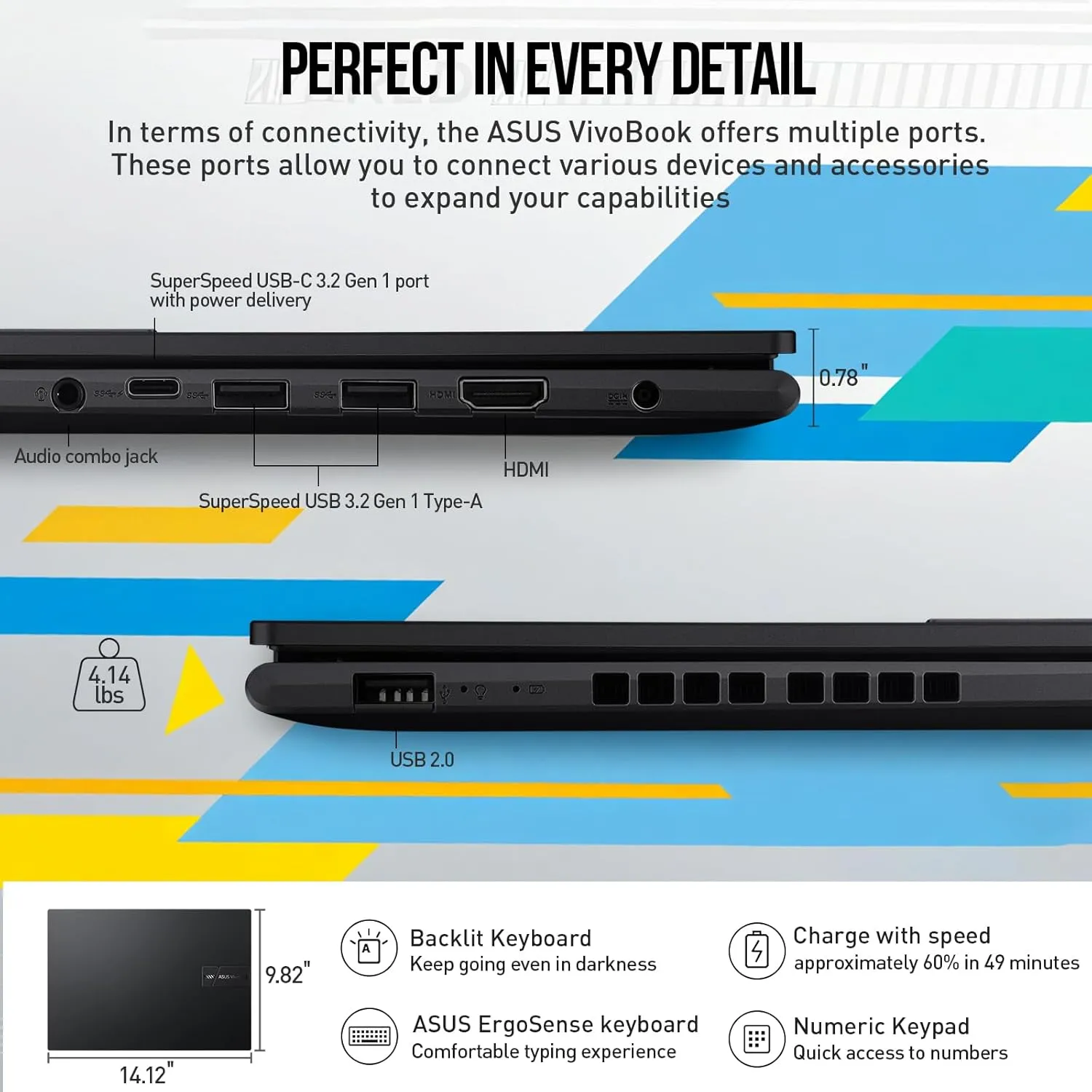 ASUS Vivobook 16 Laptop, 16 Inch WUXGA IPS Business Laptop Computer, AMD Ryzen 7 (8-Cores), 40GB RAM 1TB SSD 512GB Docking Set, Windows 11 Pro, Copilot AI, Backlit Keyboard 10-Key, Fingerprint