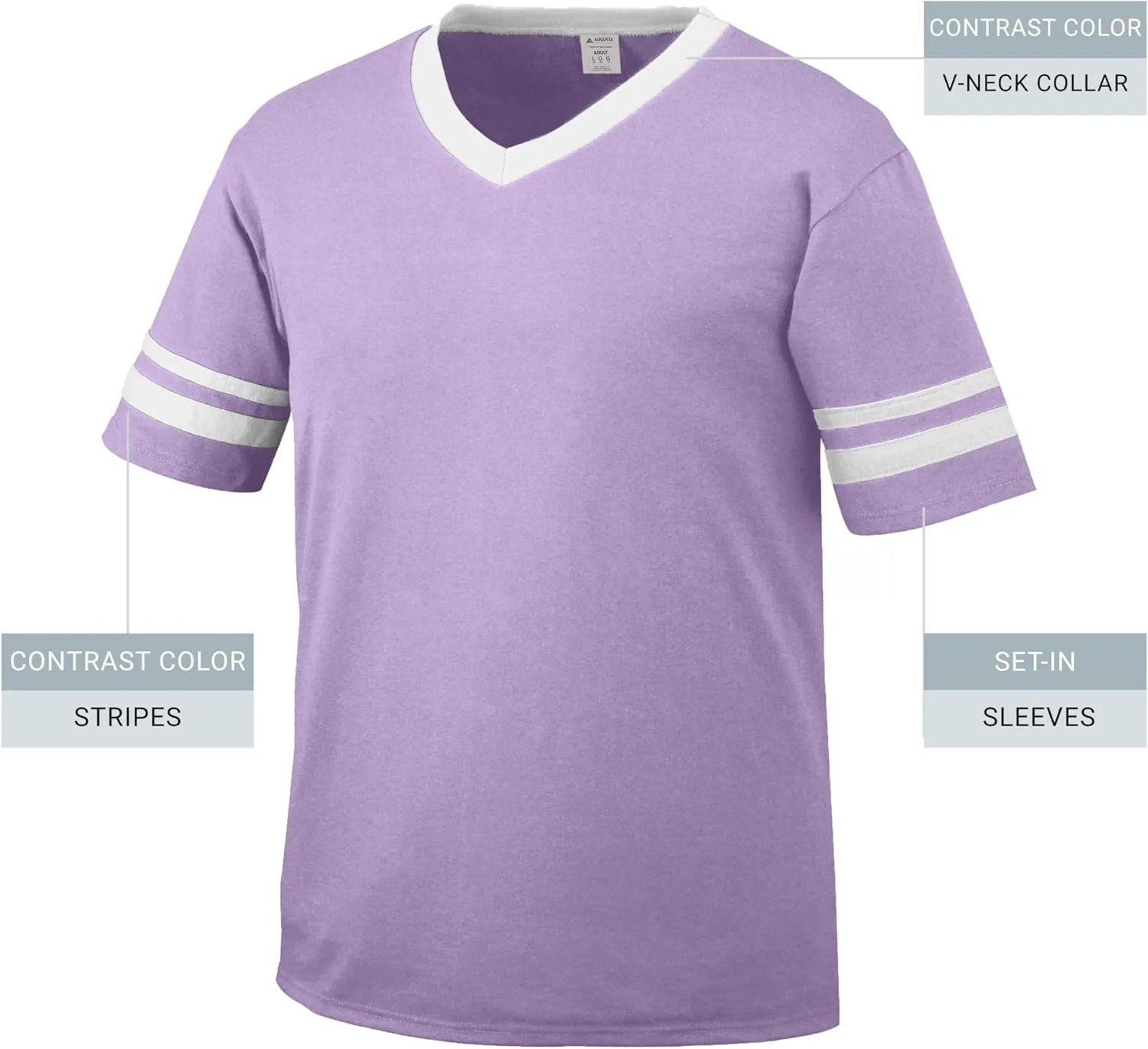 Augusta Sportswear Boys Youth Sleeve Stripe Jersey