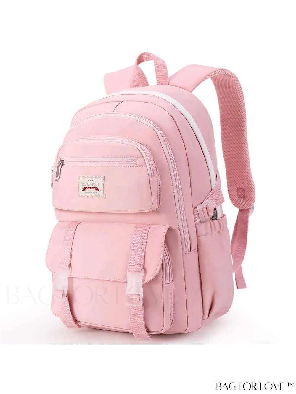 BagForLove - SCIONE Teen Travel Backpack: Waterproof, Hiking-Ready, Fits 15.6 Laptop, with Shoe Compartment