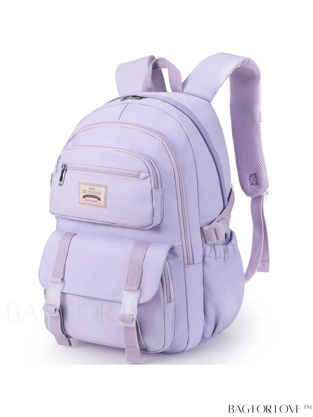 BagForLove - SCIONE Teen Travel Backpack: Waterproof, Hiking-Ready, Fits 15.6 Laptop, with Shoe Compartment