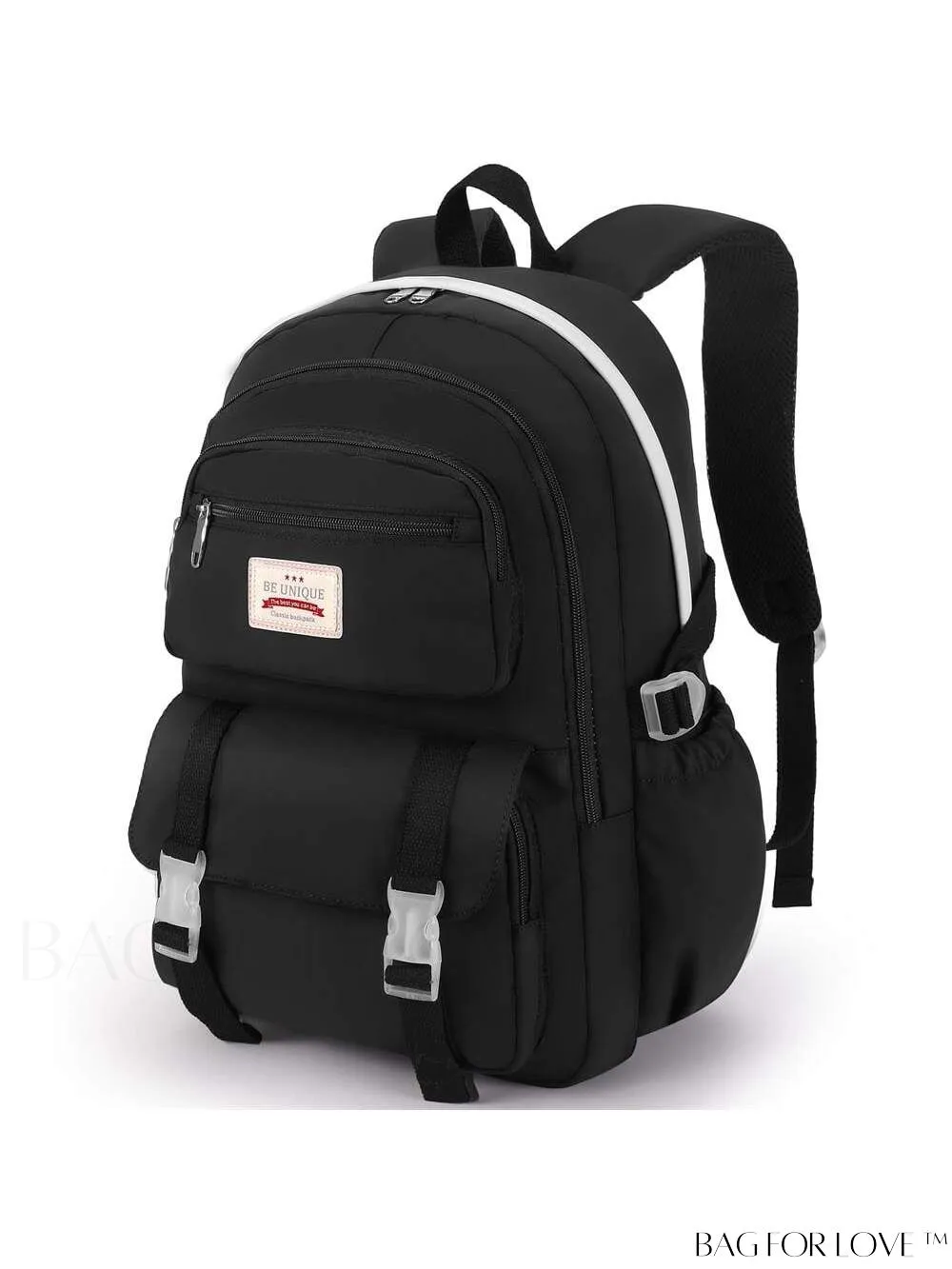 BagForLove - SCIONE Teen Travel Backpack: Waterproof, Hiking-Ready, Fits 15.6 Laptop, with Shoe Compartment