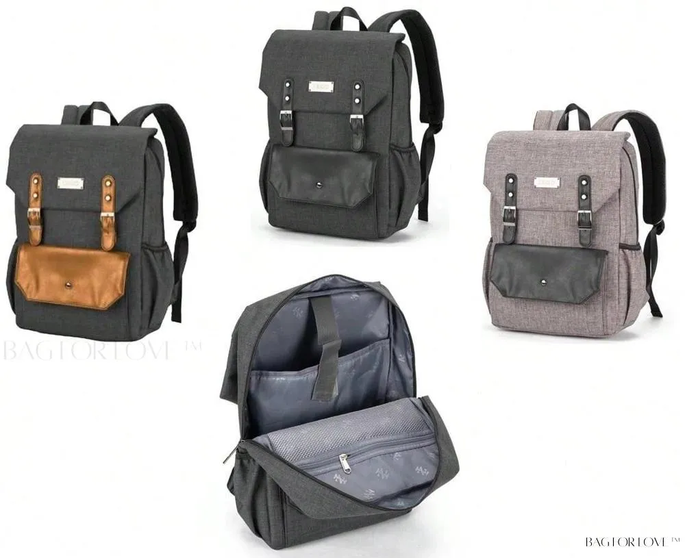 BagForLove - Slim and Durable Laptop Backpack with USB Port for Business Travel