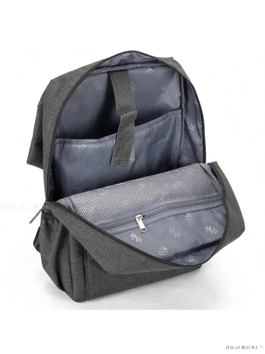 BagForLove - Slim and Durable Laptop Backpack with USB Port for Business Travel