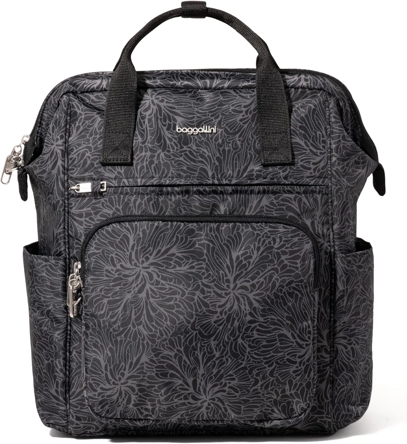 Baggallini Securtex Anti-Theft Windsor Backpack for Travel, Work & Collage, RFID & Locking Zipper, Up to 16" Laptop