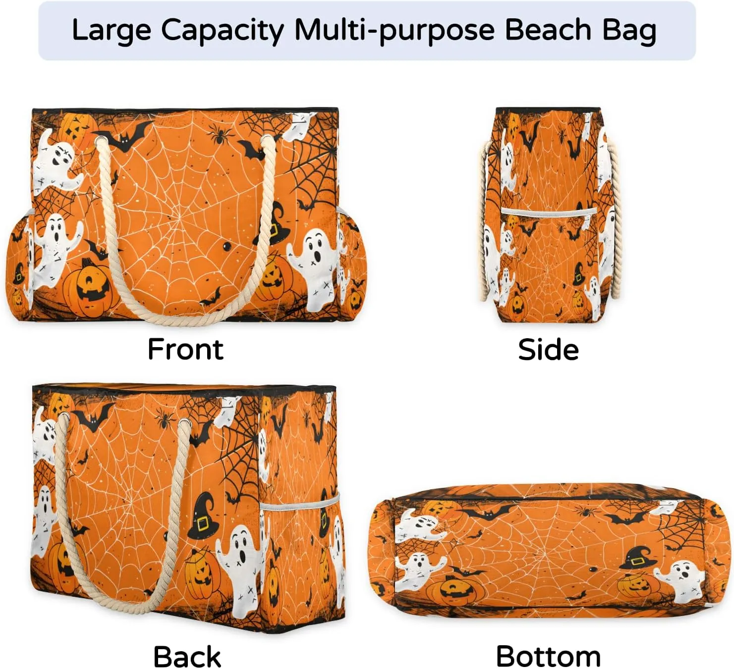 Bags for Women, Large Waterproof Beach Tote Bag for Gym Grocery Travel