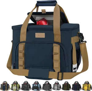 BALEINE Extra Large Soft Cooler Bag, Portable Leakproof Cooler, 40/60 Cans Volume for Beach, Camping, Kayaking, Travel, and Road Trips