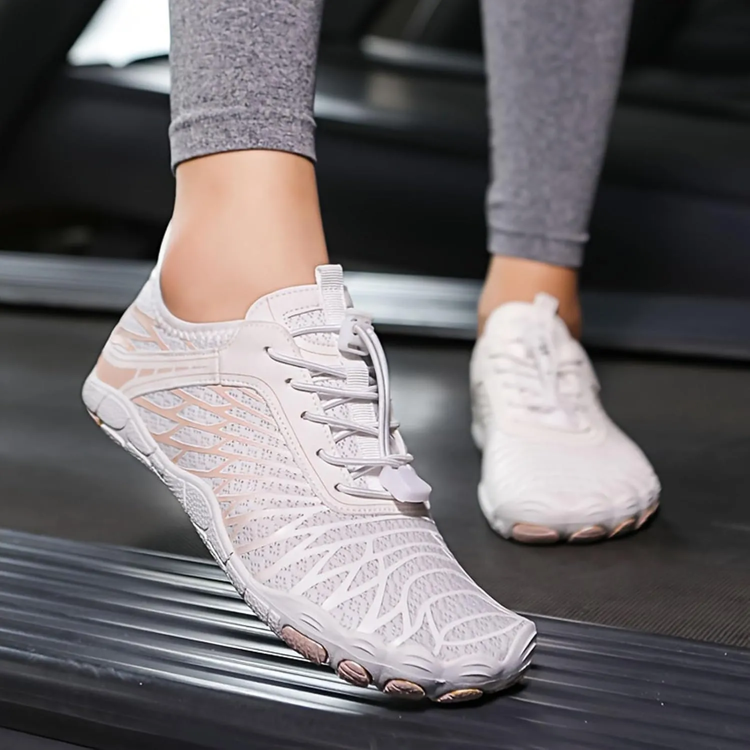 Barefoot Shoes Women Men Hike Comfortable Grounded Lightweight Footwear Non-Slip Sole Wide Toe Box