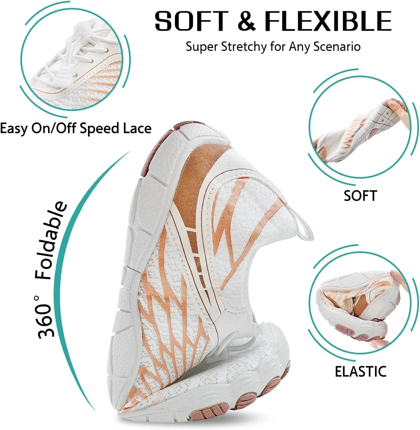 Barefoot Shoes Women Men Hike Comfortable Grounded Lightweight Footwear Non-Slip Sole Wide Toe Box