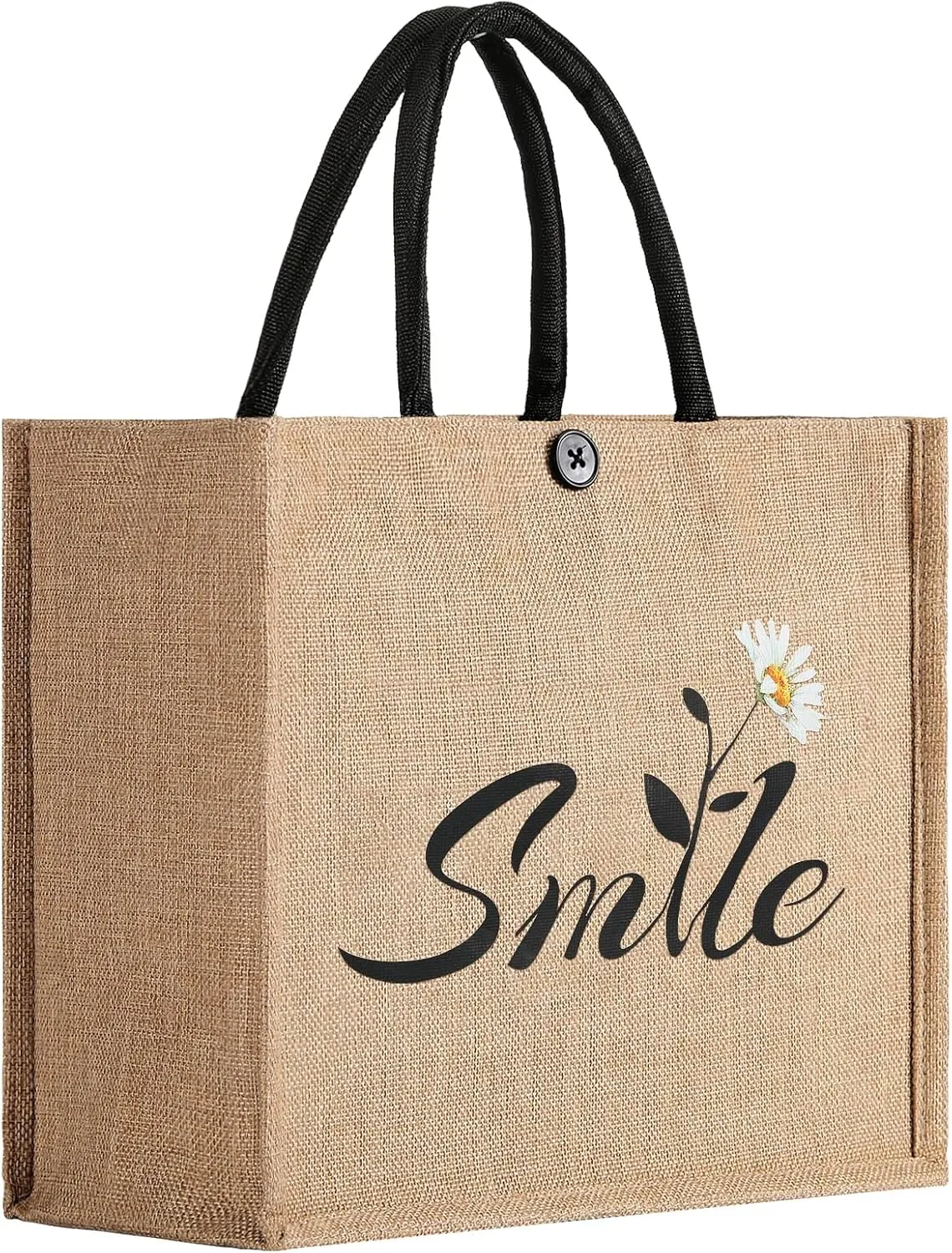 Beach Bag, Large Beach Bag for Women, Woven Straw Tote Bag, Weaving Swim Gym Shopping Travel Bag with Button