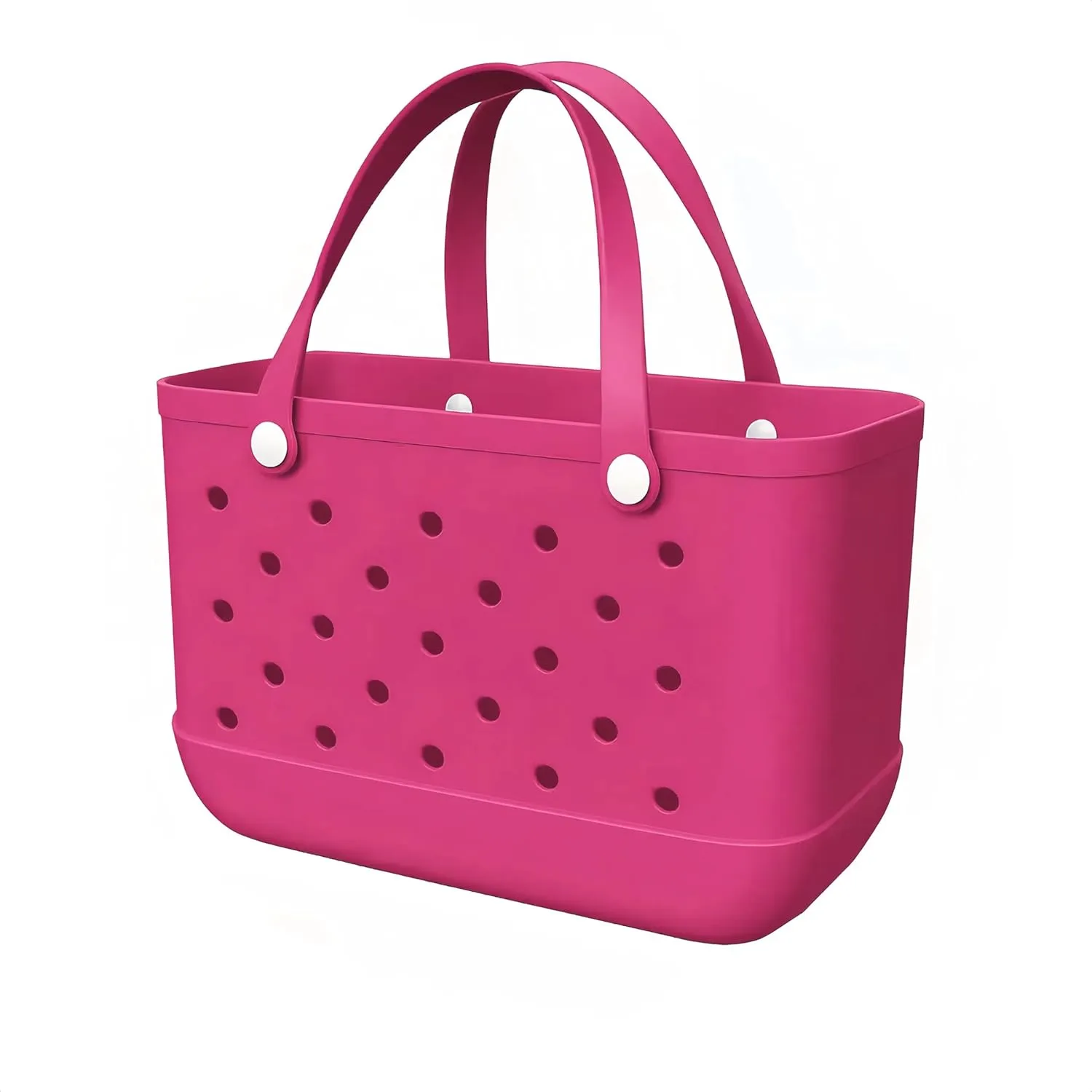 Beach Bag Rubber Beach Tote Bag - Rubber Tote Bags Waterproof Travel Handbag for Women Washable Handbags for Sports Pool