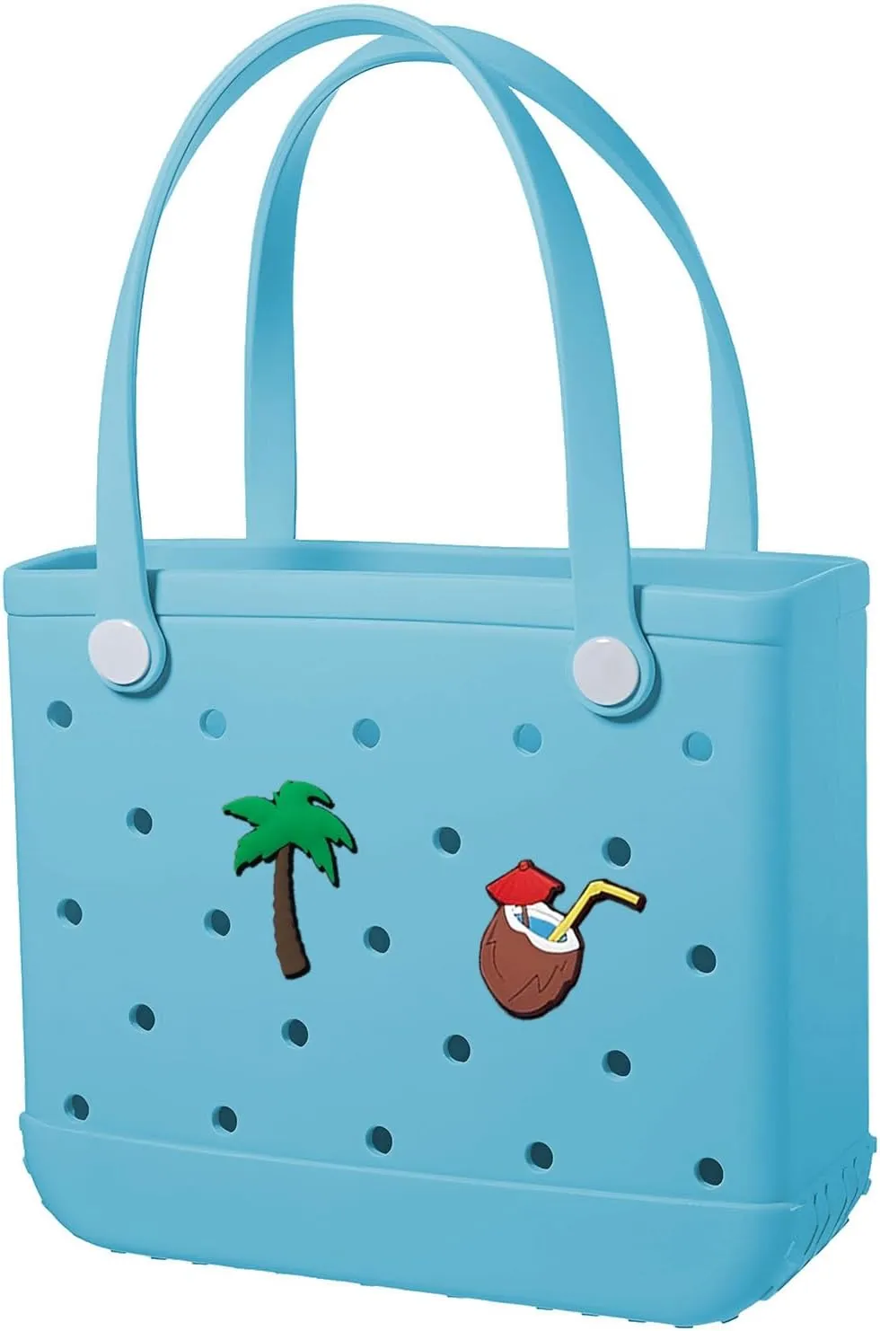 Beach Bag Rubber Tote Bag Waterproof Sandproof Travel Bag for Women Washable Tote Bag Handbag