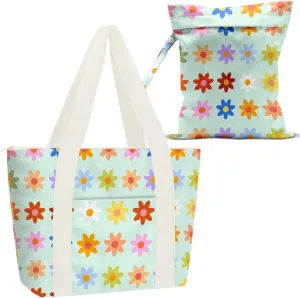 Beach Bags Wet Bag for Swimsuit Tote Bag for Friends Travel Gifts, Aloha Bags Waterproof Vacation Essential