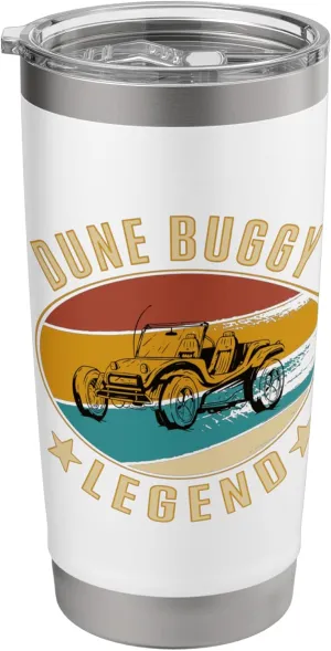 Beach Car Beach Buggy - Dune Buggy Legend Stainless Steel Insulated Tumbler
