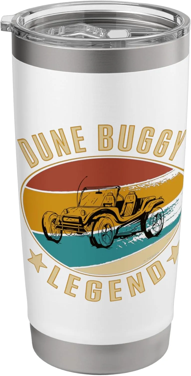 Beach Car Beach Buggy - Dune Buggy Legend Stainless Steel Insulated Tumbler