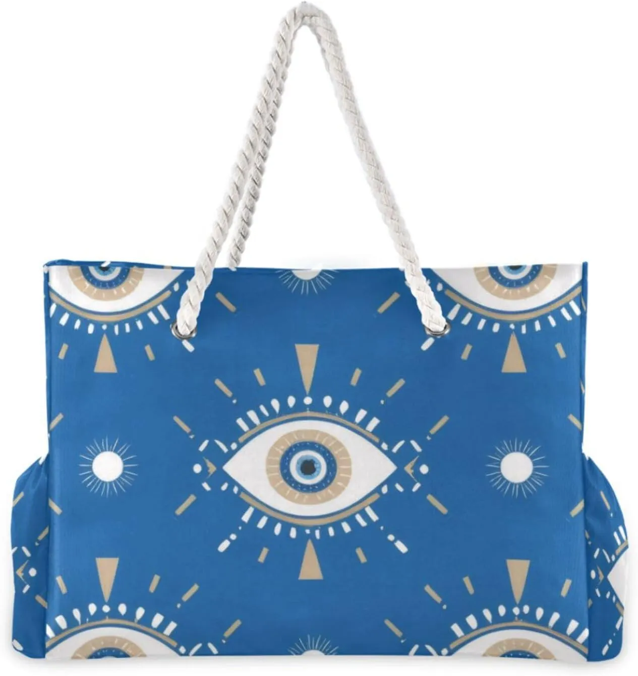 Beach Tote Bag for Women Large Pool Bags Carry On Bag With Wet Compartment for Beach Travel with Pocket Zipper