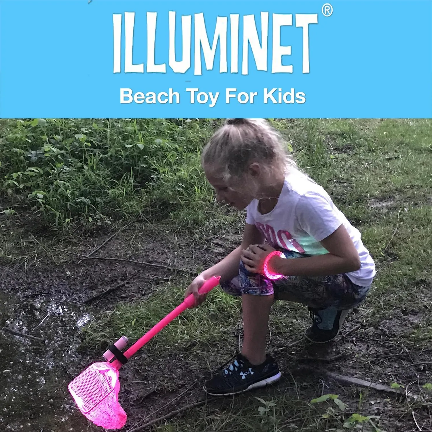 Beach Toys for Kids - Ghost Crabbing Kit - Crab Net - Beach Toy Nets - Bug Catcher Kits - Critters - Youngster Fishing Fishnet - Butterfly Catching - Insects - Ghost Shrimps