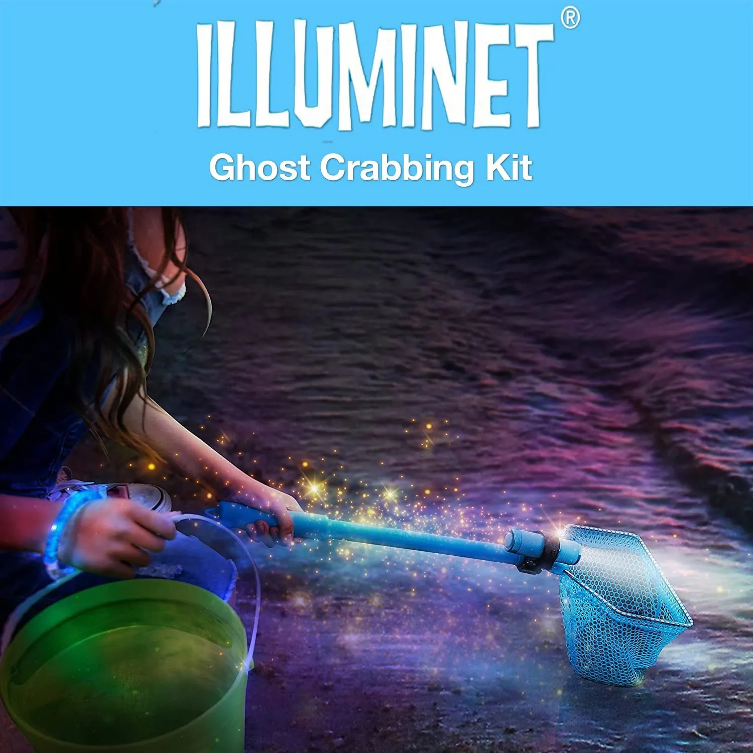 Beach Toys for Kids - Ghost Crabbing Kit - Crab Net - Beach Toy Nets - Bug Catcher Kits - Critters - Youngster Fishing Fishnet - Butterfly Catching - Insects - Ghost Shrimps