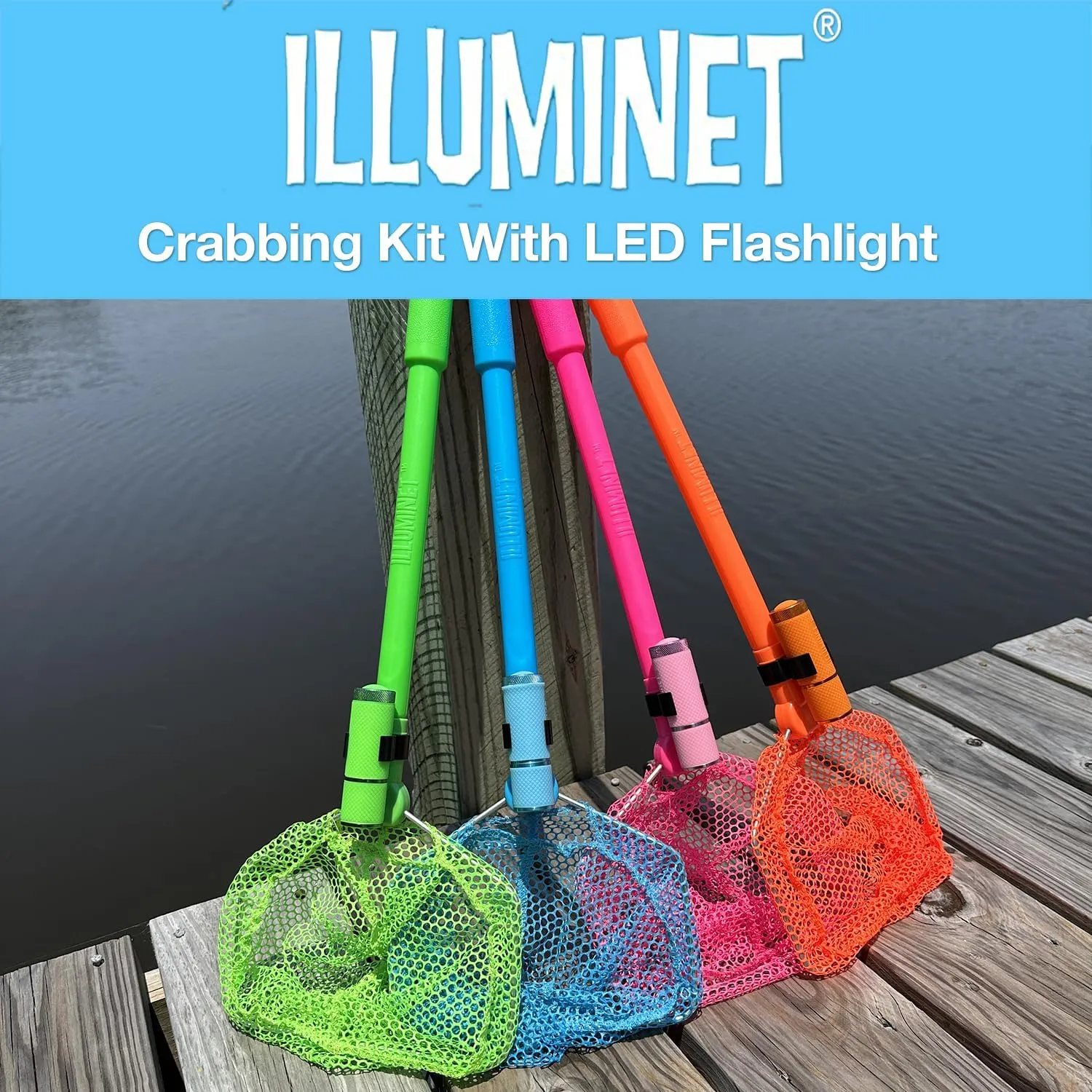 Beach Toys for Kids - Ghost Crabbing Kit - Crab Net - Beach Toy Nets - Bug Catcher Kits - Critters - Youngster Fishing Fishnet - Butterfly Catching - Insects - Ghost Shrimps