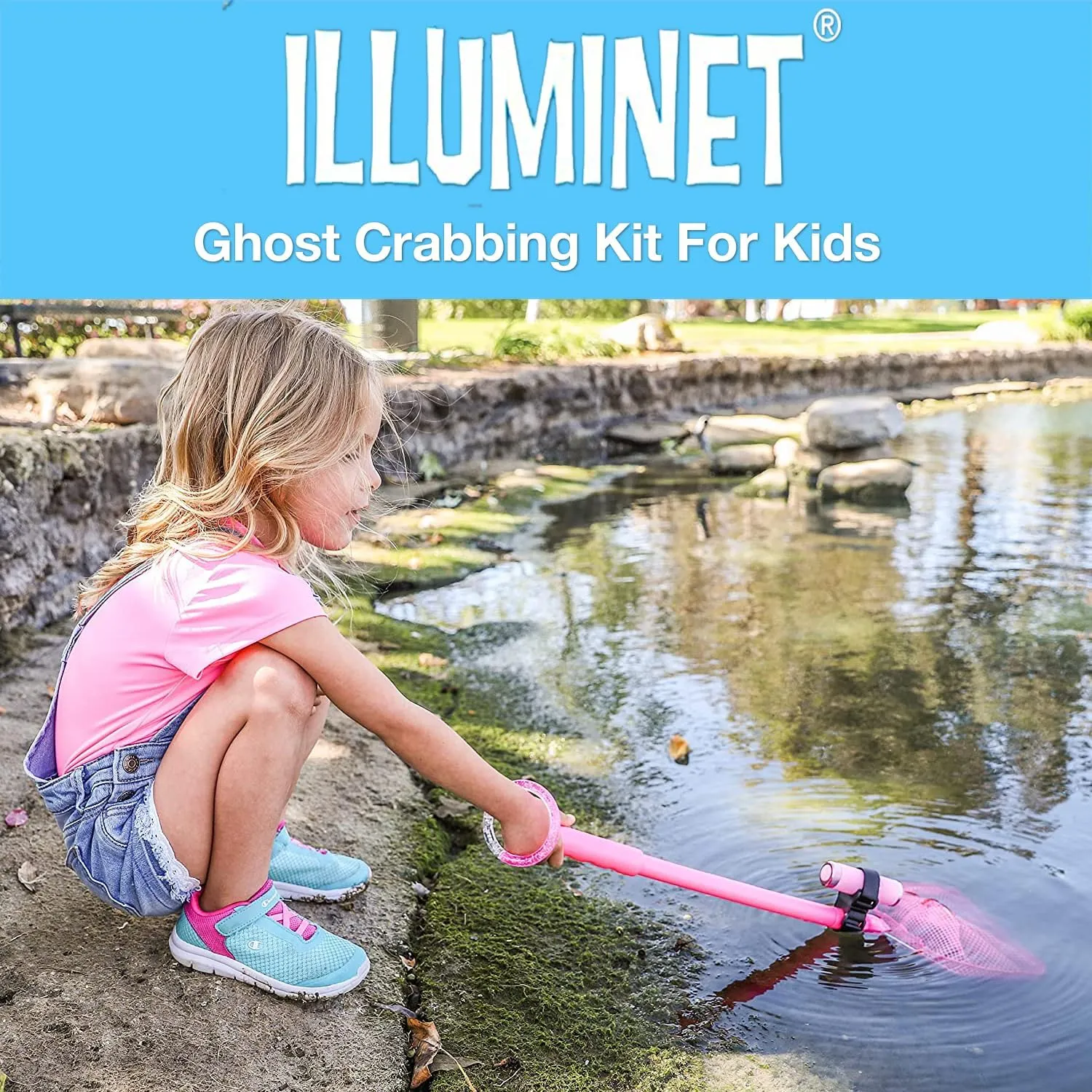 Beach Toys for Kids - Ghost Crabbing Kit - Crab Net - Beach Toy Nets - Bug Catcher Kits - Critters - Youngster Fishing Fishnet - Butterfly Catching - Insects - Ghost Shrimps