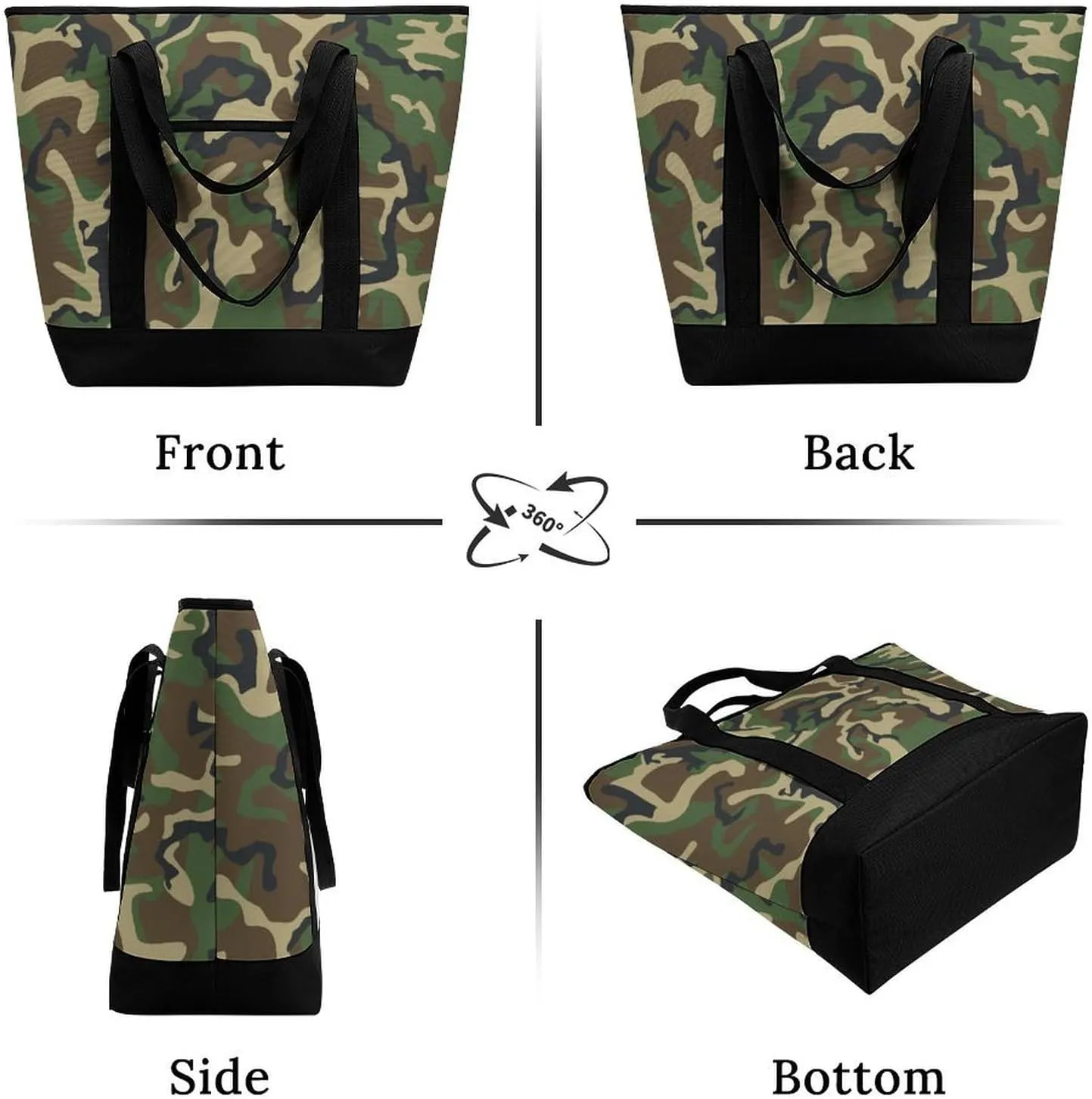 Beautiful Monarch Butterfly Fashionable Large Capacity Insulated Shopping Bag