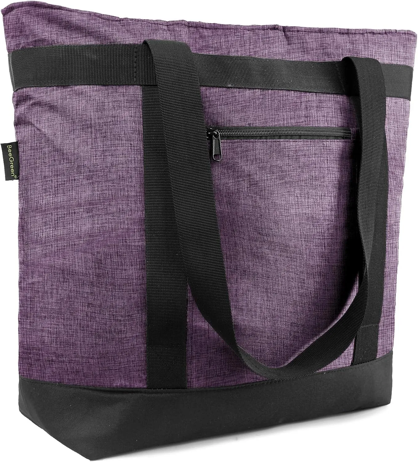 BeeGreen Insulated Cooler Bag Leakproof Freezer Shopping Tote for Groceries Thermal Food Delivery Bag