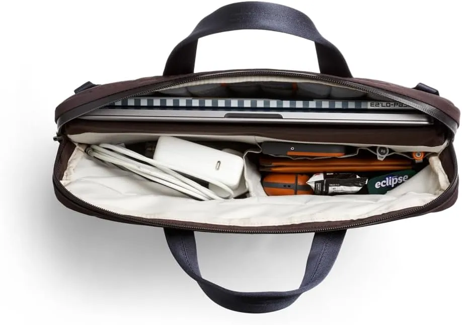 Bellroy Tokyo Laptop Bag (slim 14” laptop bag, messenger bag) - DeepPlum