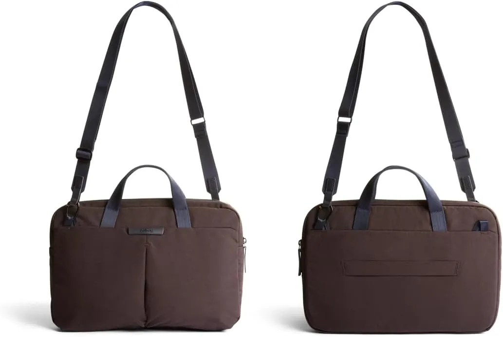 Bellroy Tokyo Laptop Bag (slim 14” laptop bag, messenger bag) - DeepPlum