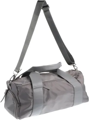 BESPORTBLE Portable Traveling Bag Large Capacity Rolling Duffle Bag Dry/wet Separation for Sports Fitness and Outdoor Trips Light Grey