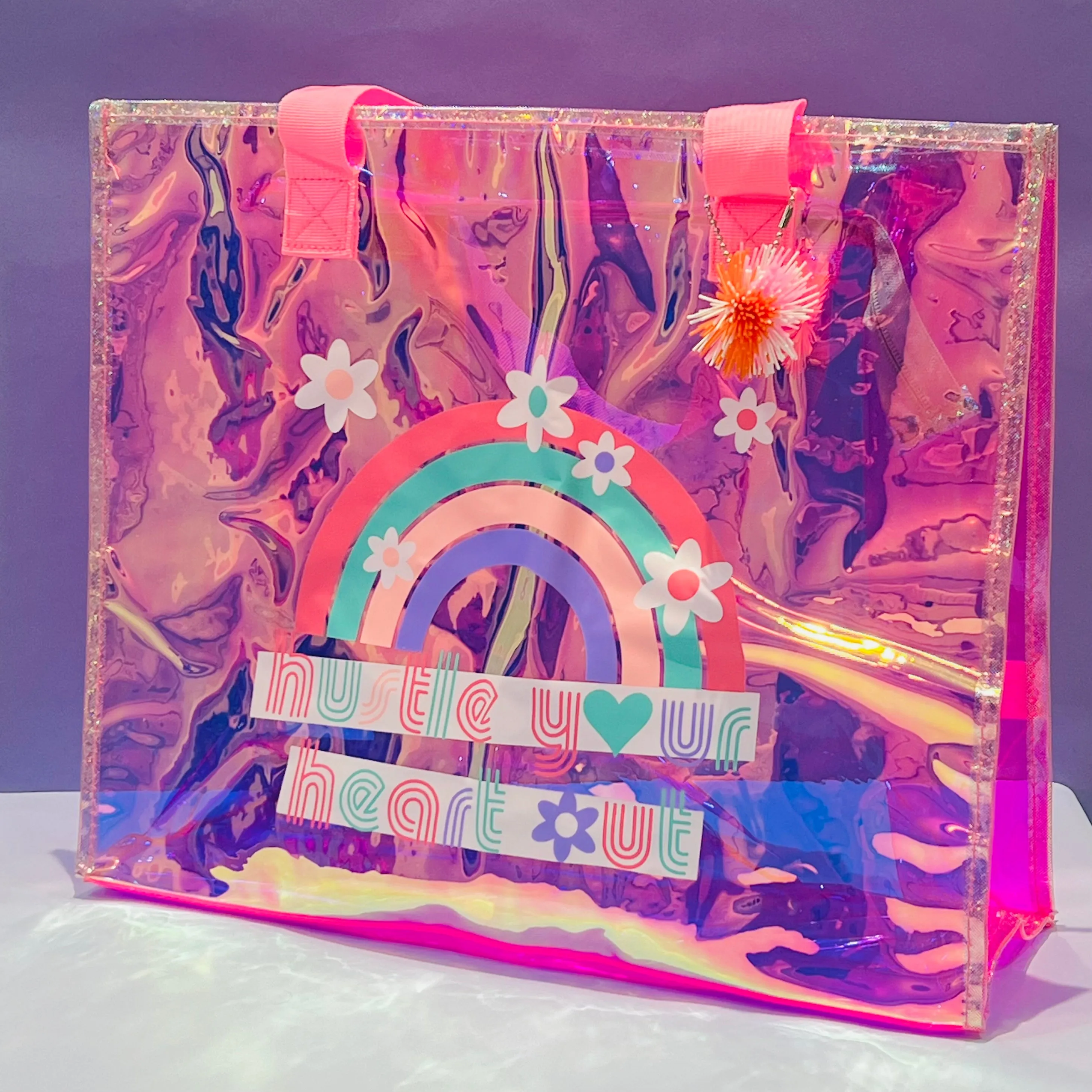 Big Shopping Vest Tote - Stylist Holographic with Luxury Quality