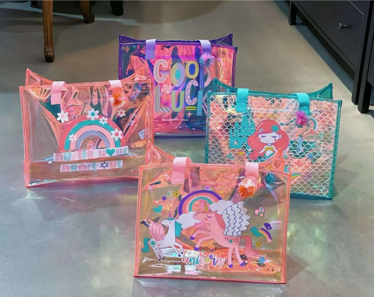 Big Shopping Vest Tote - Stylist Holographic with Luxury Quality