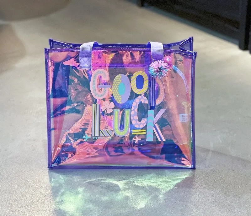 Big Shopping Vest Tote - Stylist Holographic with Luxury Quality