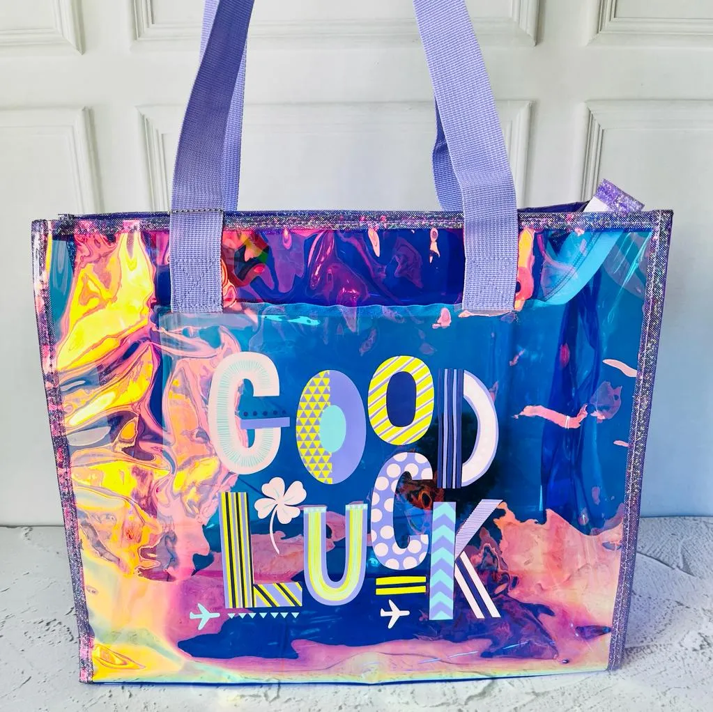 Big Shopping Vest Tote - Stylist Holographic with Luxury Quality
