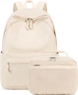 Bluboon Backpack for Girls Kids Preschool Backpack with Lunch Box Kindergarten Bookbag Toddler School Bags Set
