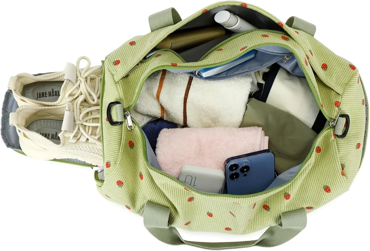 BLUBOON Duffle Bag Girls Kids Cute Gym Bag with Shoes Compartment & Wet Separation Waterproof Sports Overnight Travel Bag