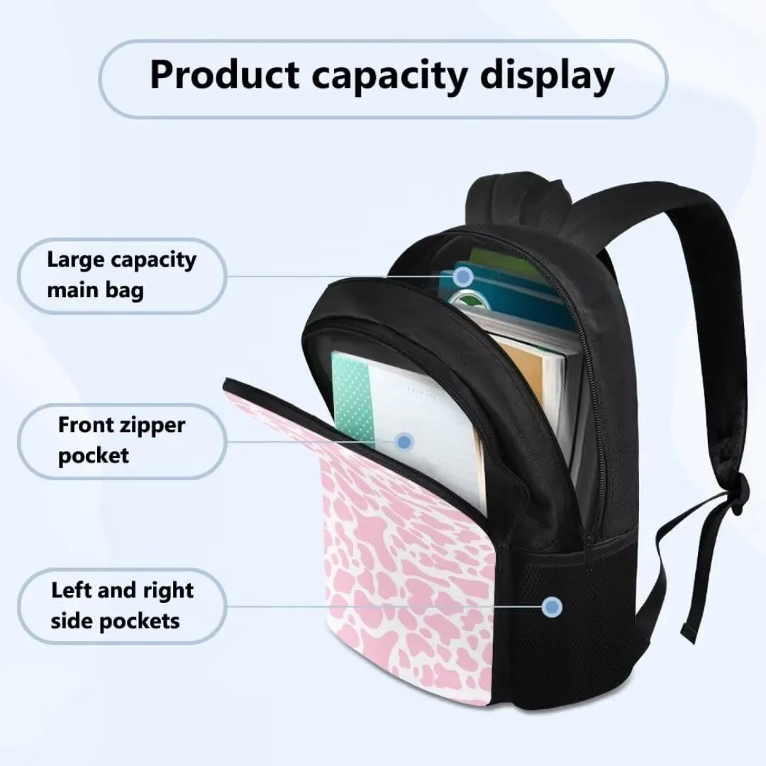 Blue Dolphins Gym Sports Hiking Shoulder Backpack for Girls＆Boys Travel School Bag Insulated Lunch Handbag Pencil Pouch 3 in 1 Bookbag Set,Back-to-school Gifts for Children