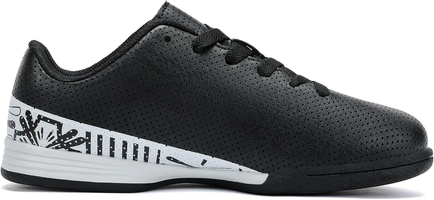 Boys Indoor Soccer Shoes Futsal Shoes for Girls Youth Indoor Soccer Cleats