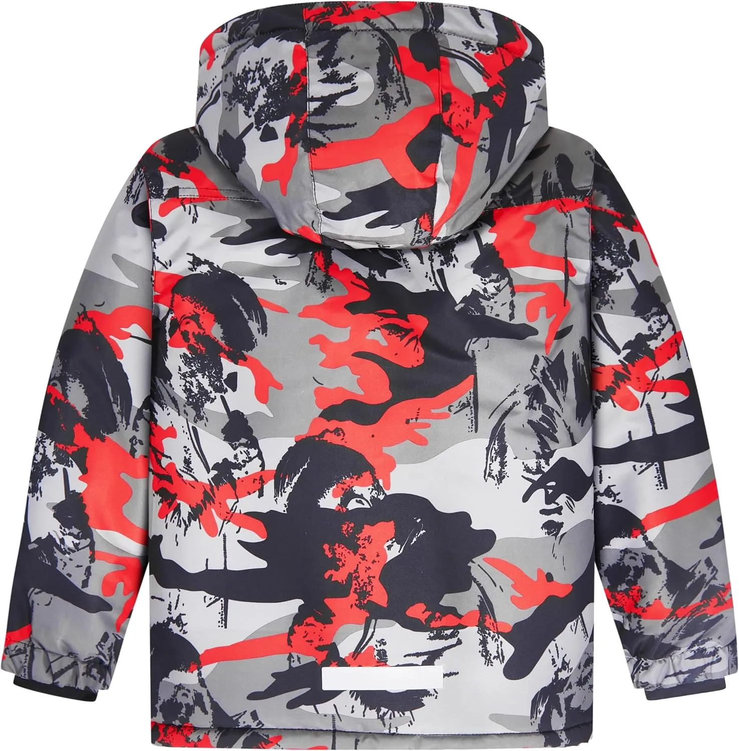 Boys Waterproof Ski Jacket Warm Winter Fleece Snow Coat Kids Outdoor Hooded Snowboard Jacket
