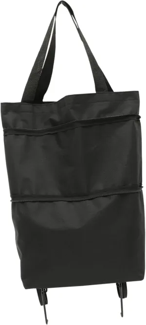 Cabilock Storage Bag with Wheels Shopping Cart Bag Wheels Foldable Wagon Tey Bags Large Duffle Bag with Wheels