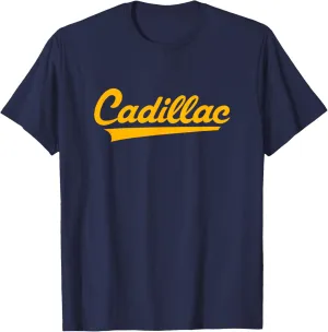 Cadillac High School Vintage Swoosh T-Shirt