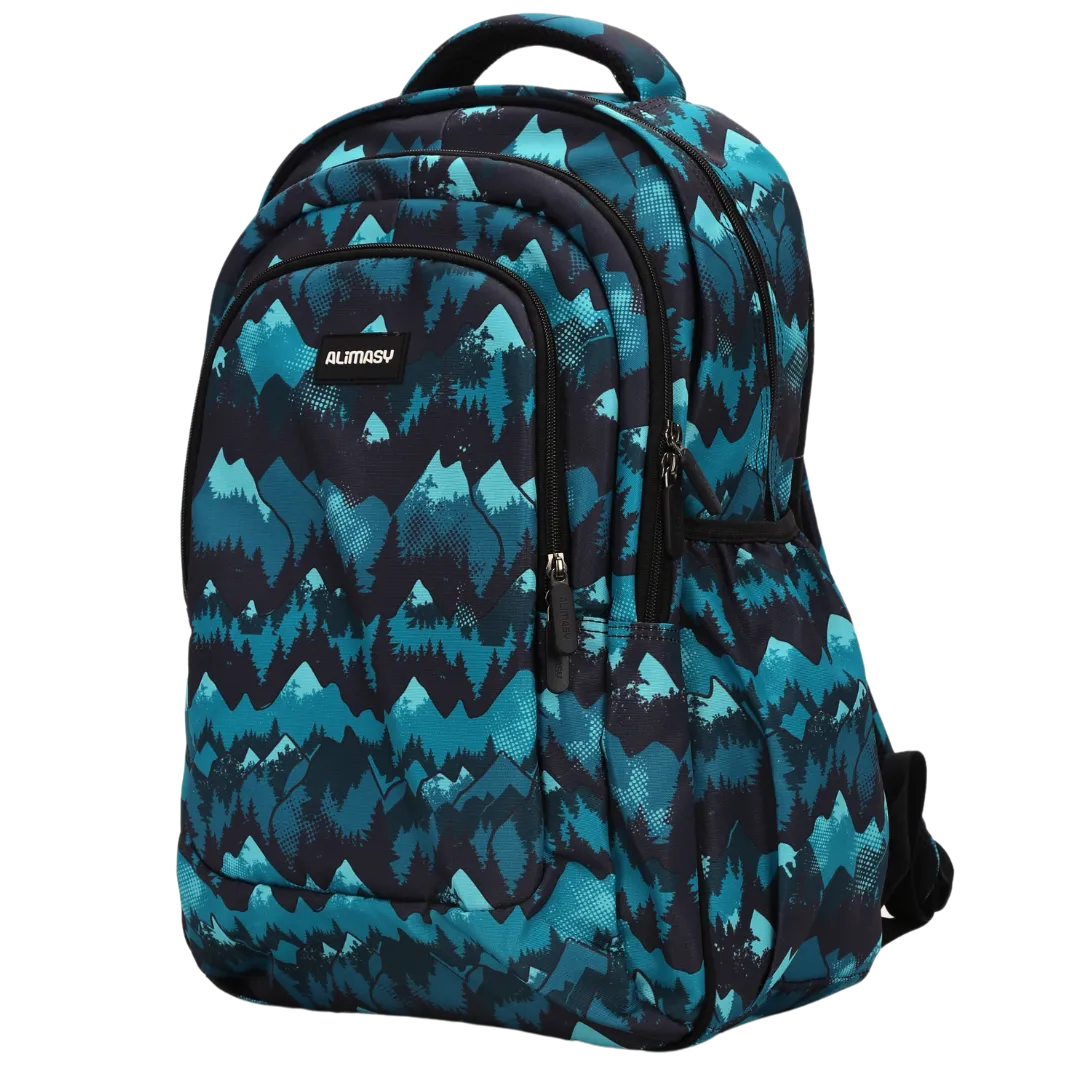 Camo Mountain Large School Backpack