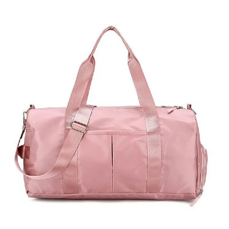 Canvas Duffle Bag Handbag Weekend Luggage Bag for Travel Yoga Holiday Gym