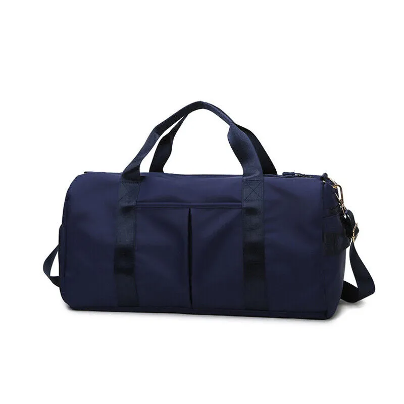 Canvas Duffle Bag Handbag Weekend Luggage Bag for Travel Yoga Holiday Gym