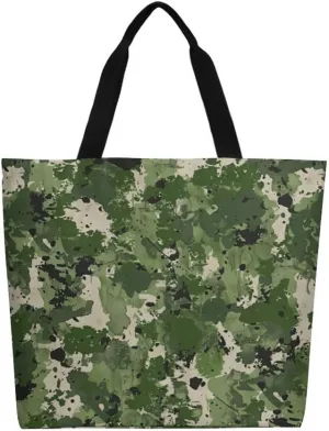 Canvas Tote Bag Large Women Casual Shoulder Bag Handbag Reusable Beach Shopping Grocery Bag For Outdoors