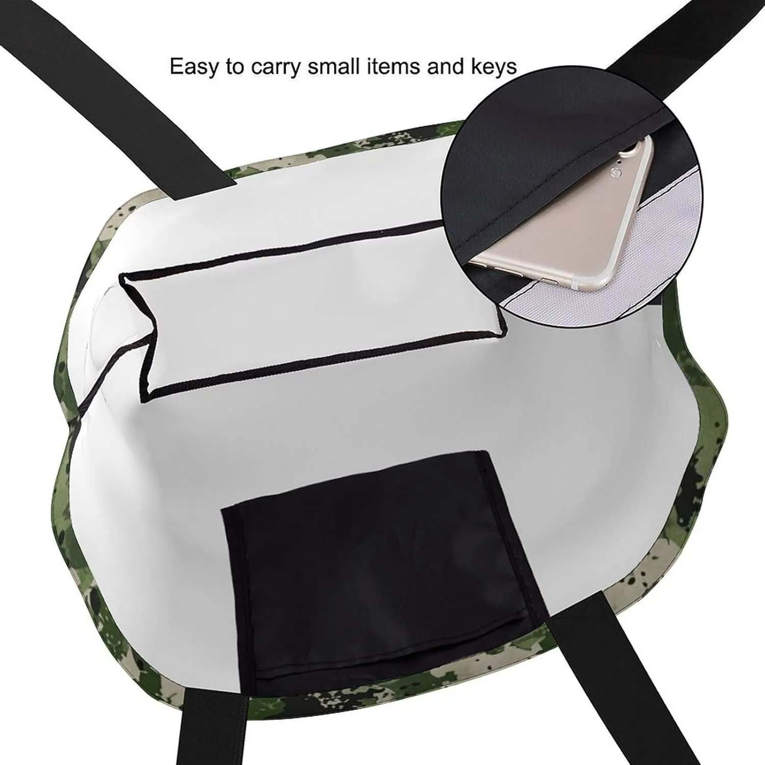 Canvas Tote Bag Large Women Casual Shoulder Bag Handbag Reusable Beach Shopping Grocery Bag For Outdoors