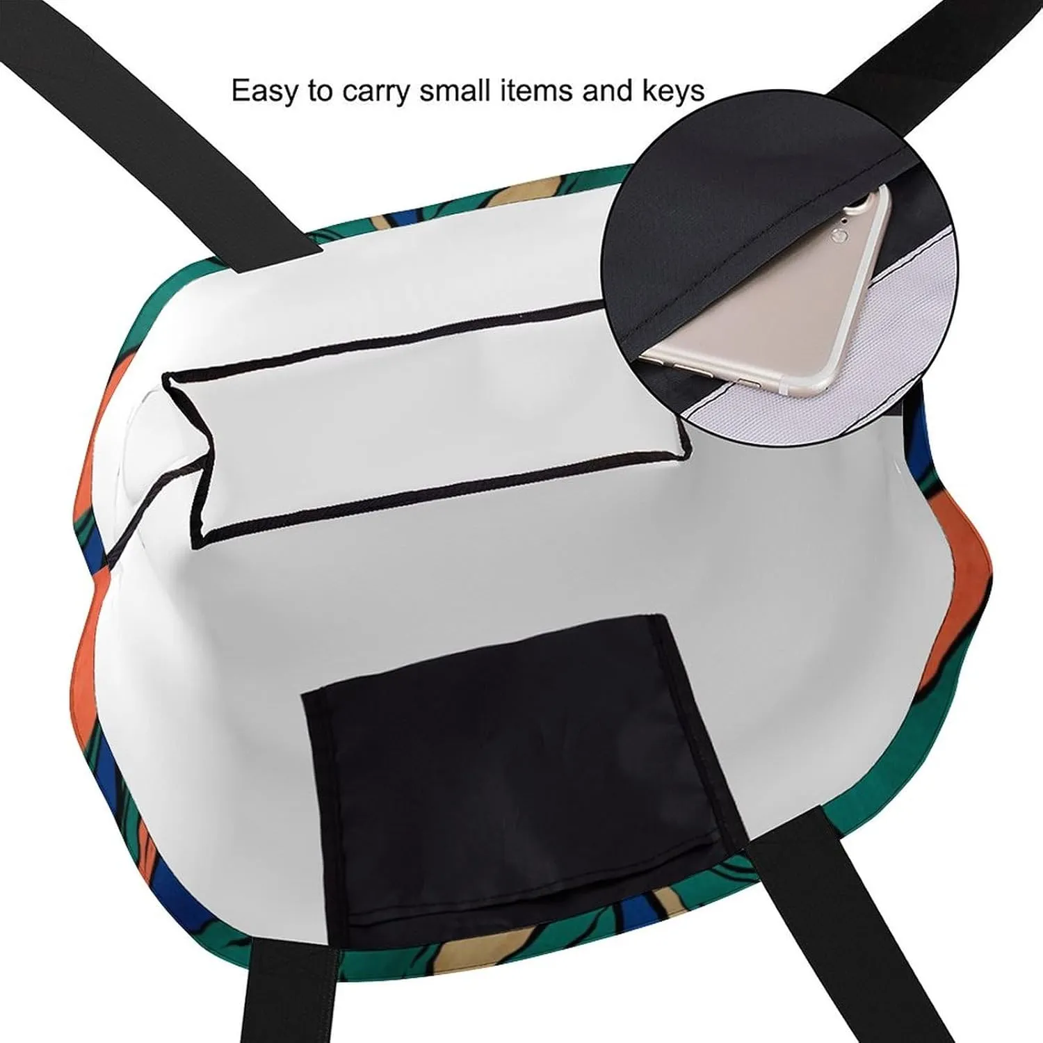 Canvas Tote Bag Large Women Casual Shoulder Bag Handbag Reusable Beach Shopping Grocery Bag For Outdoors