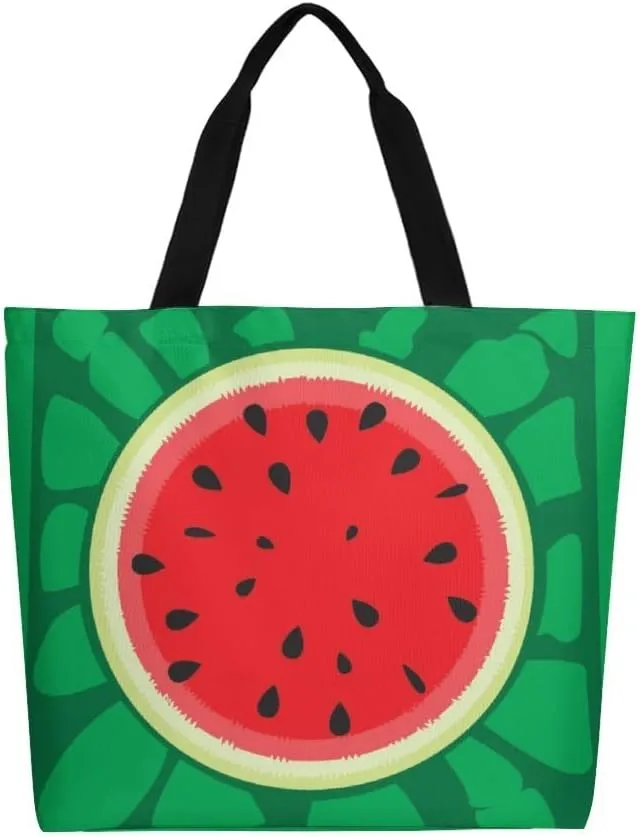 Canvas Tote Bag Large Women Casual Shoulder Bag Handbag Reusable Beach Shopping Grocery Bag For Outdoors