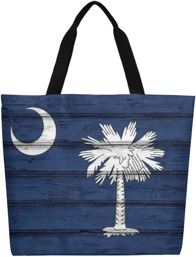 Canvas Tote Bag Large Women Casual Shoulder Bag Handbag Reusable Beach Shopping Grocery Bag For Outdoors